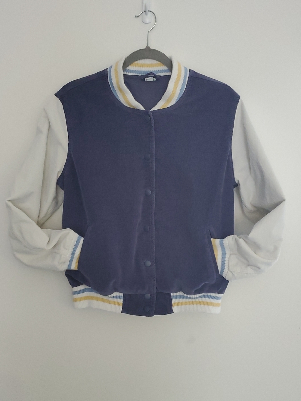 Aerie Corduroy Varsity Bomber